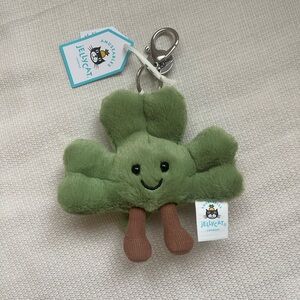 Jellycat Amuseables Siofra Shamrock Bag Charm